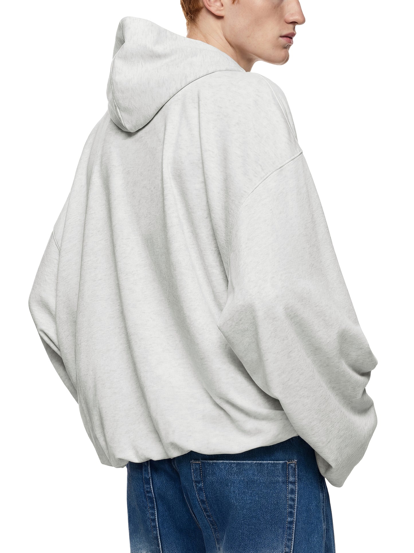 Grace Faith Golf Boxy Gather-Hem Hoodie