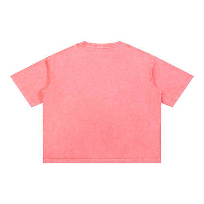 Grace Faith Golf Mineral Wash Boxy Cotton T-Shirt