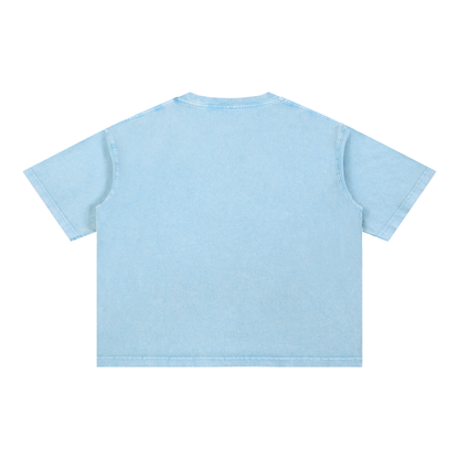 Grace Faith Golf Mineral Wash Boxy Cotton T-Shirt