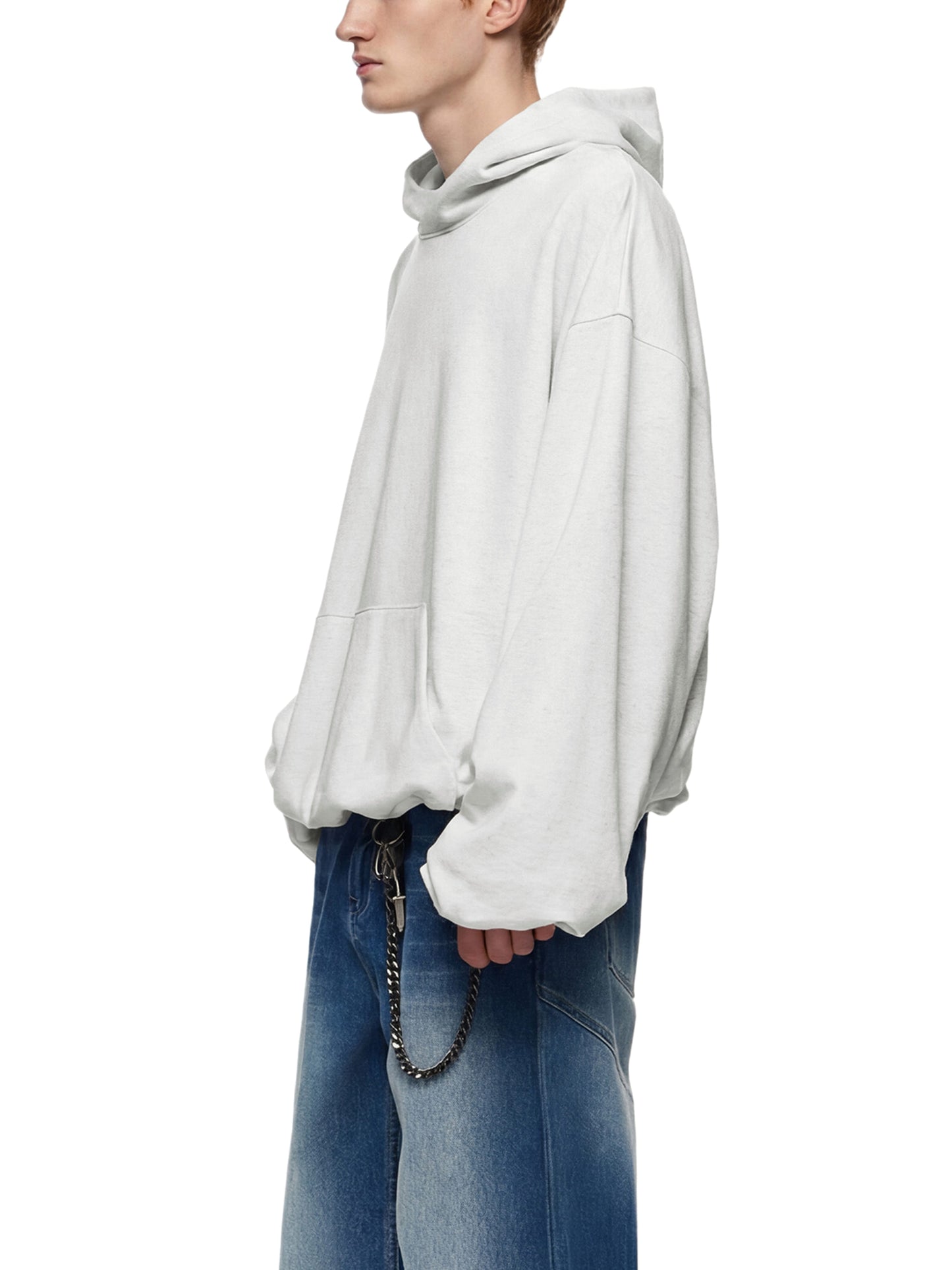 Grace Faith Golf Boxy Gather-Hem Hoodie